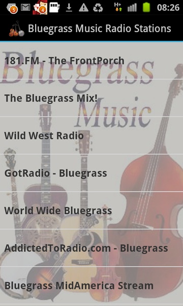 Bluegrass Music Radio Stations - Preview 4