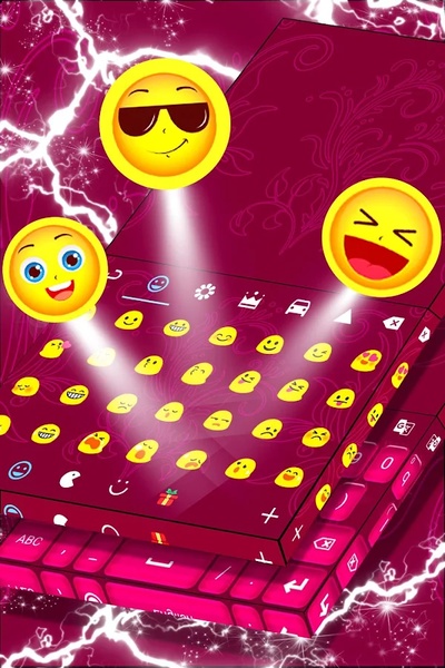 Keyboard Color New Pink - Preview 1