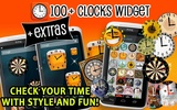 100+ Clocks Widget + Extras screenshot 2