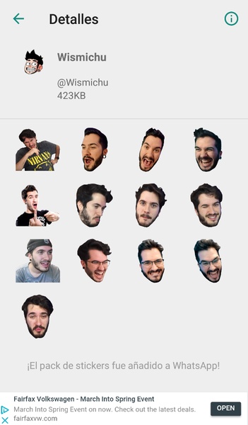Stickers de YouTubers para WhatsApp - Preview 7