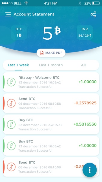 RitzPay Bitcoin Wallet - Preview 18