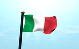 Italy Flag 3D Free screenshot 6