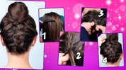 Easy Hairstyle step by step screenshot 3