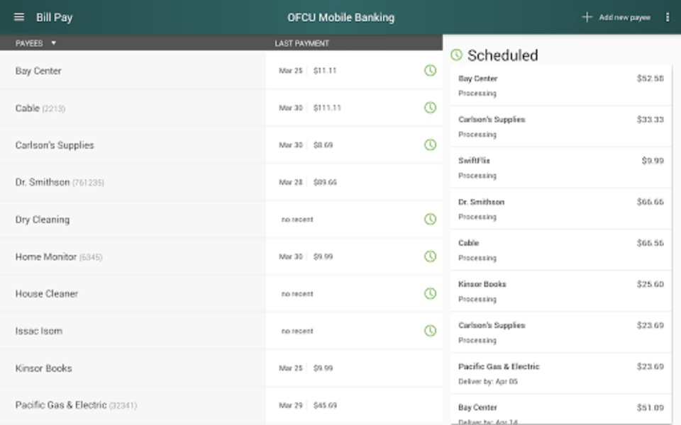 OFCU Mobile - Preview 2