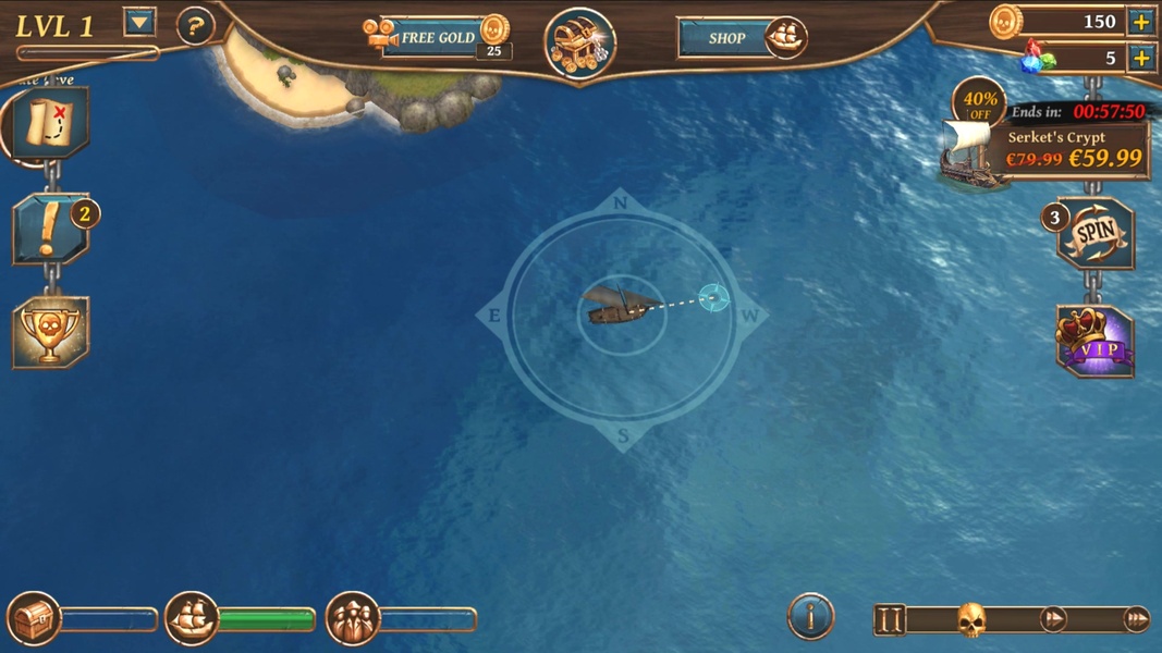 Ships of Battle - Age of Pirates - Warship Battle - Preview 1