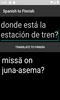 Spanish to Finnish Translator screenshot 1