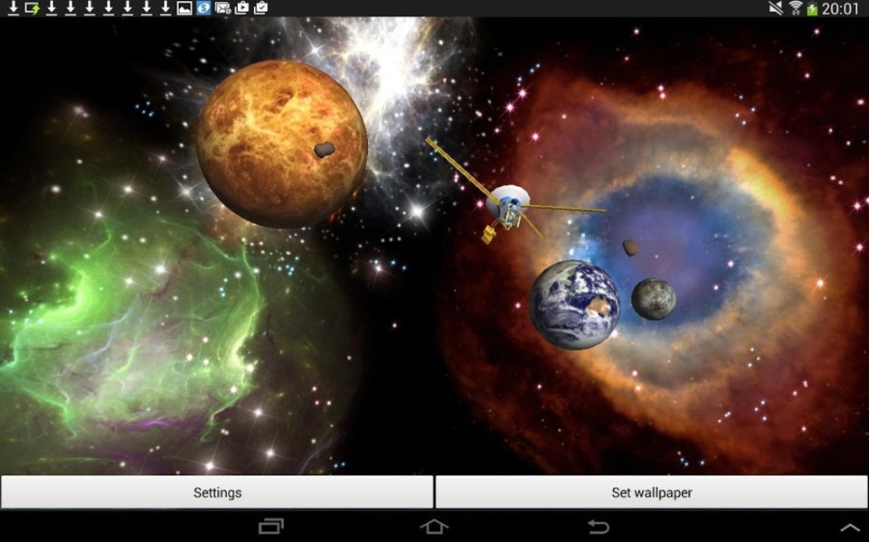 Space Live Wallpaper 3D - Preview 8