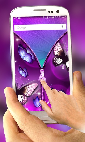 ButterflyZipperLockScreen - Preview 2