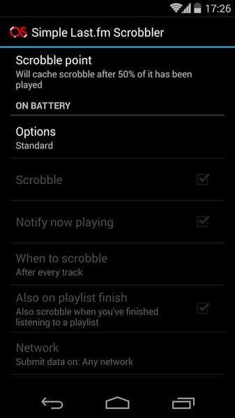 Simple Last.fm Scrobbler - Preview 1