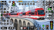 Snow Train Simulator Games 3D screenshot 7