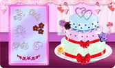 Rose Wedding Cake Maker Games screenshot 2