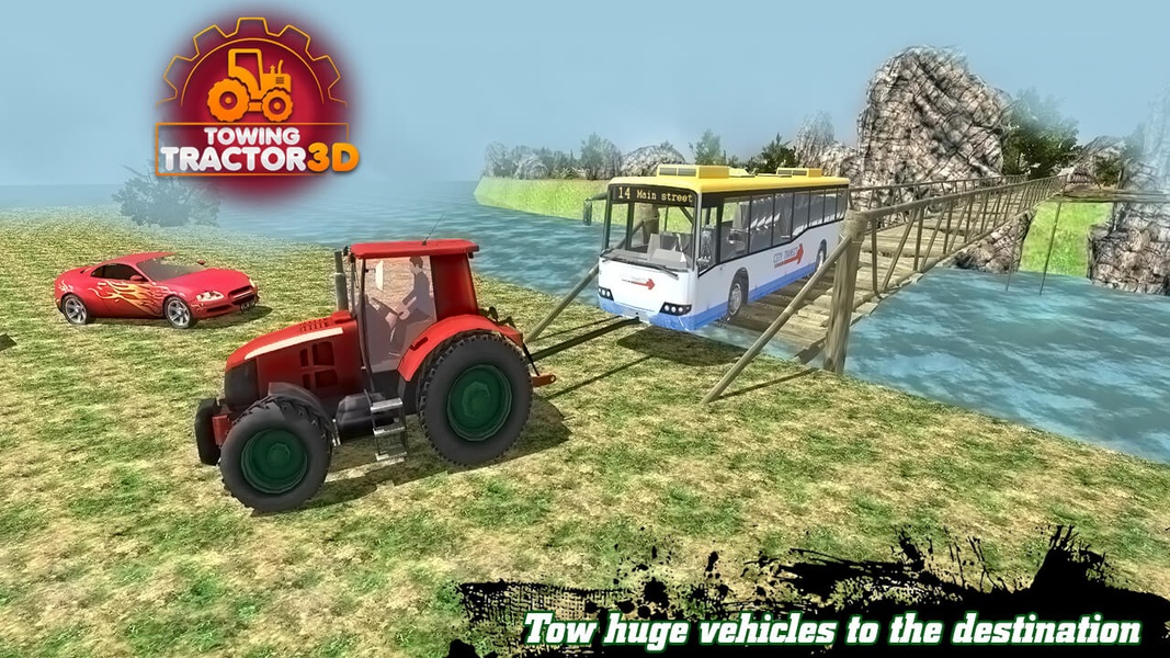 Towing Tractor 3D - Preview 1