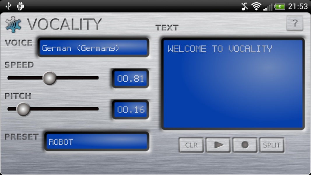 Vocality TTS - Preview 2