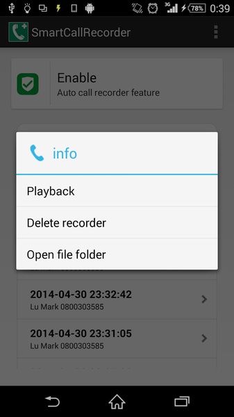 Smart Call Recorder - Preview 5