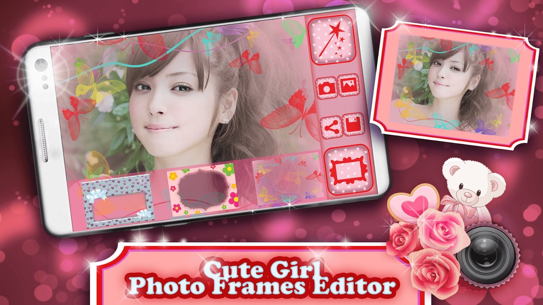 Cute Girl Photo Frames Editor - Preview 6