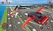 Firefighter Flying Robot Transform Fire Truck Sim screenshot 11