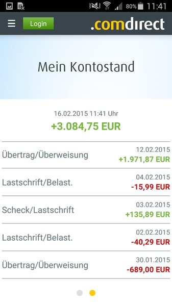 comdirect mobile App - Preview 5