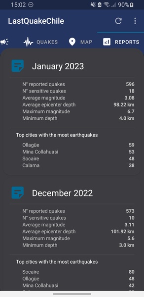 LastQuakeChile - Preview 4