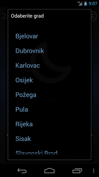 Meteo Hrvatska - Preview 1