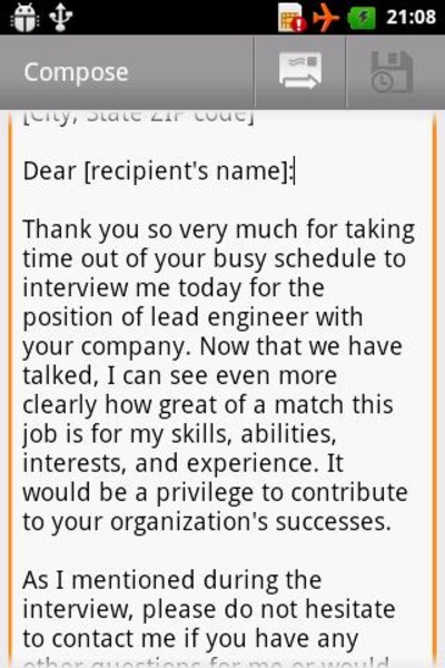 Mail Templates - Preview 1