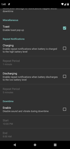 Battery Charge Notifier - Preview 1