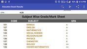 Education Board Results screenshot 2