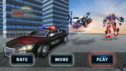 US Police Robot Transport Truck Driving Games screenshot 1