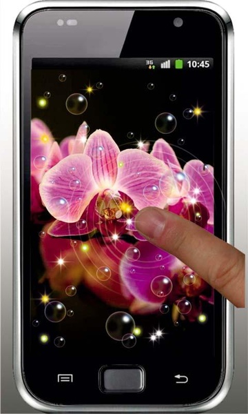 Orchid HD live wallpaper - Preview 1