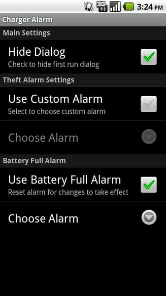 Charger Alarm - Preview 1