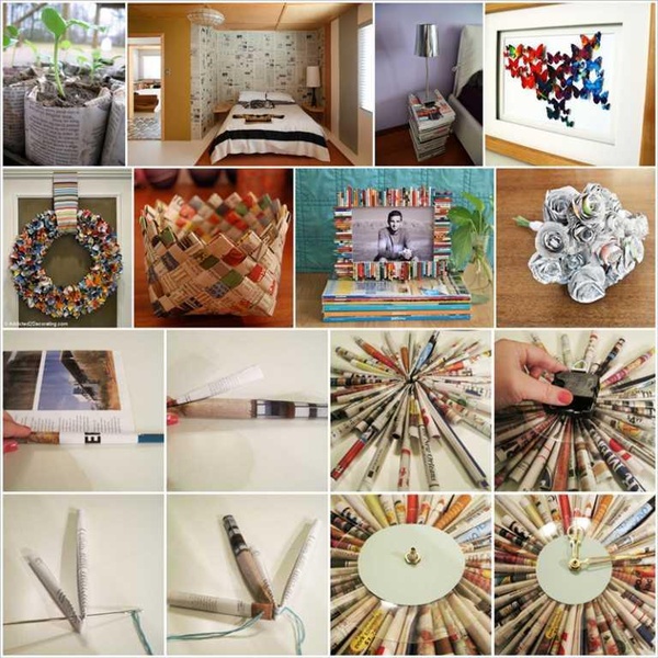 DIY Craft Newspapers and Magazines - Preview 1