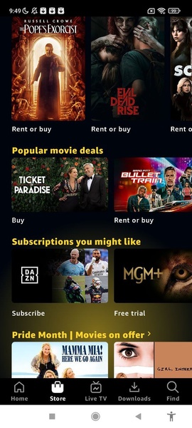 Amazon prime sales video uptodown