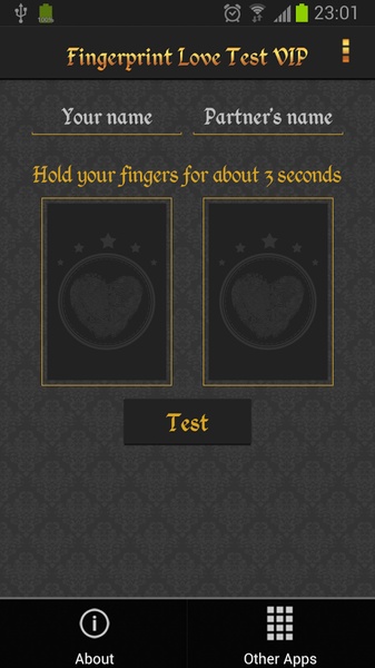 Fingerprint Love Test VIP - Preview 3
