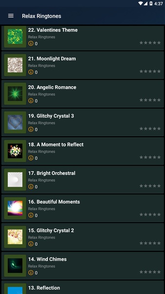 Relax Ringtones - Preview 20