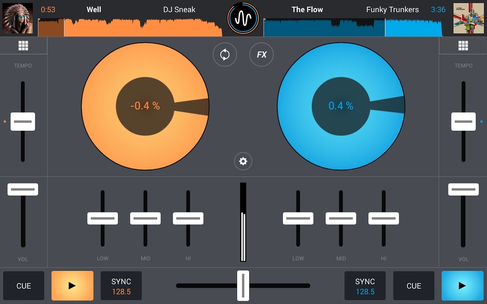 Cross DJ Free for Android - Download the APK from Uptodown