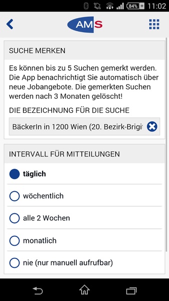 AMS Job App - Preview 2