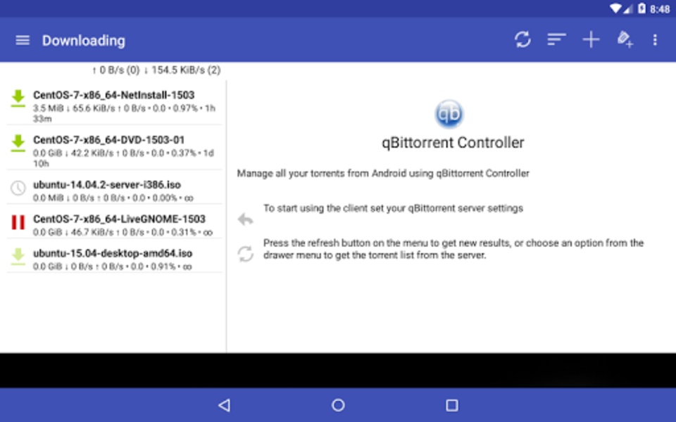 qBittorrent Client - Preview 16