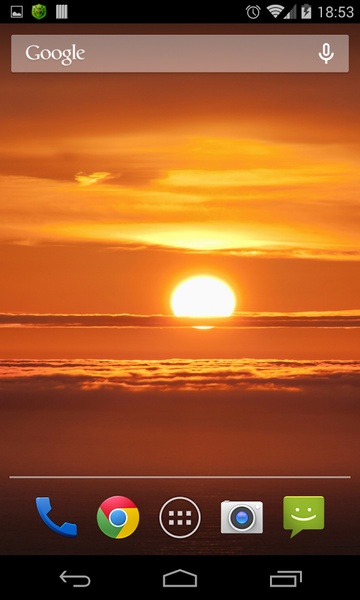 Sunset Scrolling Live Wallpaper - Preview 4