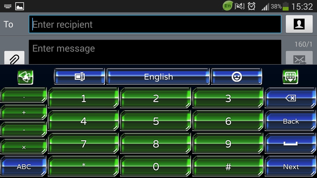 Alien Hive GO Keyboard Theme - Preview 1