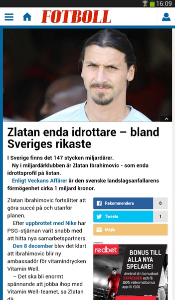 Expressen for Android - Download the APK from Uptodown