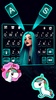 Gothic Neon Girl Keyboard Back screenshot 4