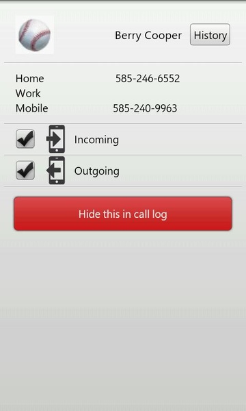 Call Log Protector - Preview 5