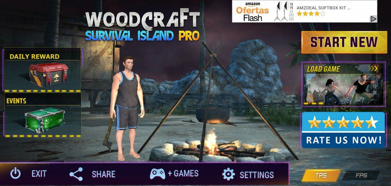 Baixe Woodcraft Pro - Survival Island no PC com MEmu