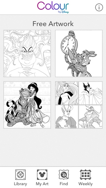Colour by Disney - Preview 1