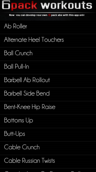 6pack Workouts - Preview 6