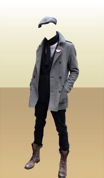 London Men Fashion Photo Suit - Preview 2