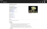 WikiSpecies screenshot 1