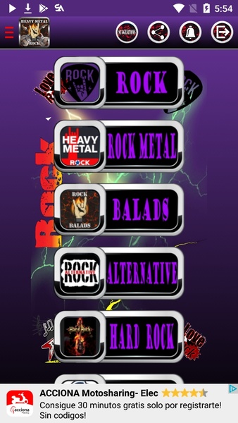 Rock Heavy Metal Music - Preview 3