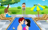 Fun Swimming Pool Love Kiss screenshot 5