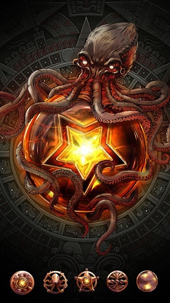 Octopus GOLauncher EX Theme - Preview 3