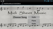 Midi Sheet Music - Violin Ed. screenshot 5